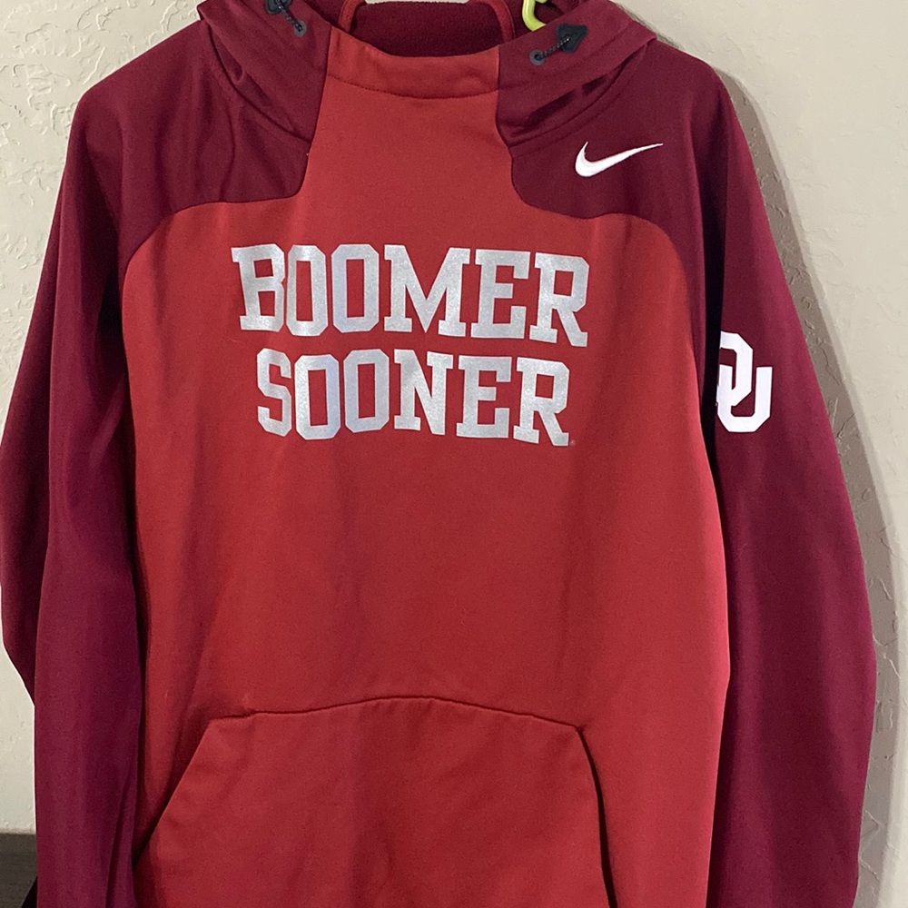 Oklahoma Sooners Nike Therma-Fit Hoodie
